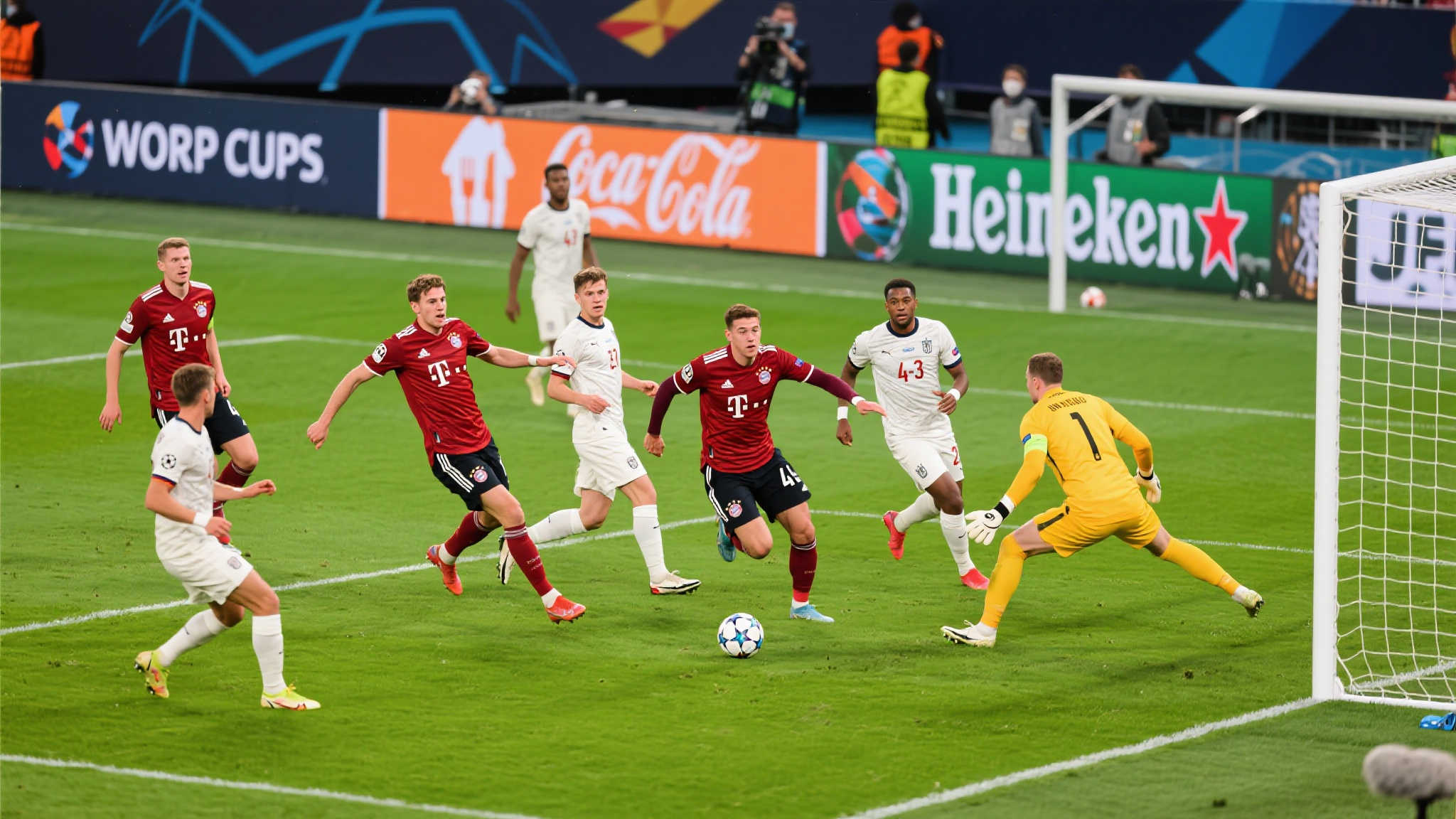 在最近的世俱杯赛场上，一场令人热血沸腾的比赛以4-